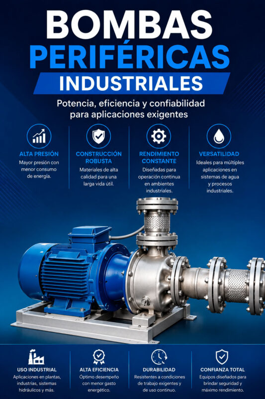 bombas perifericas industriales